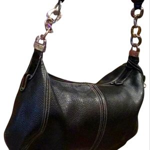 Brighton Leather Hobo  Shoulder Bag Purse